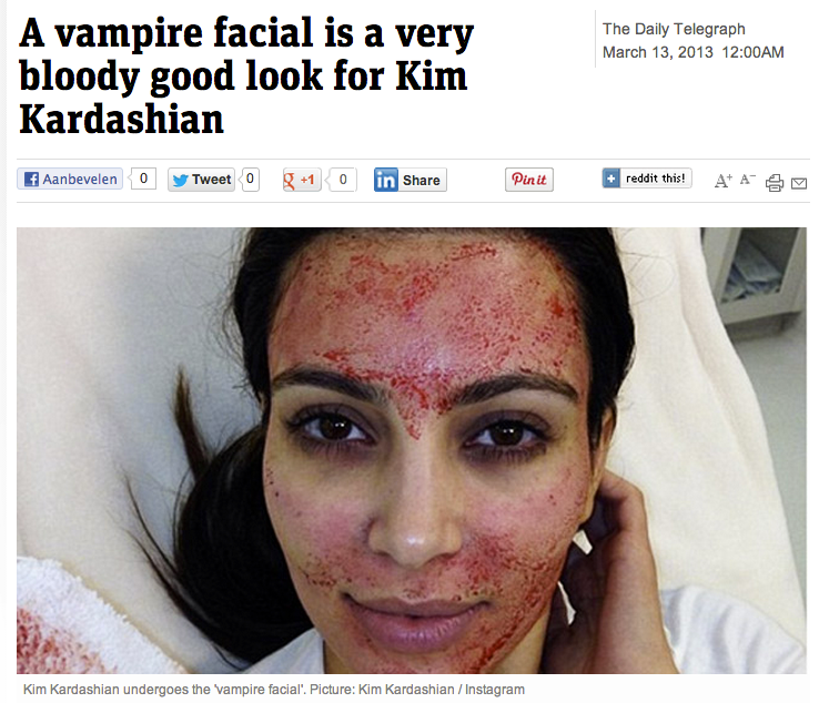 vampire-facial kim-kardashian - drstevens.nl