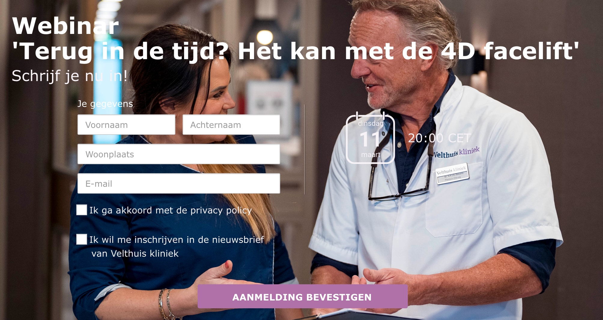 Volg dinsdag as het webinar 4Dfacelift | drStevens.nl